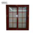 Tinted glass and glass  reception aluminium sliding window